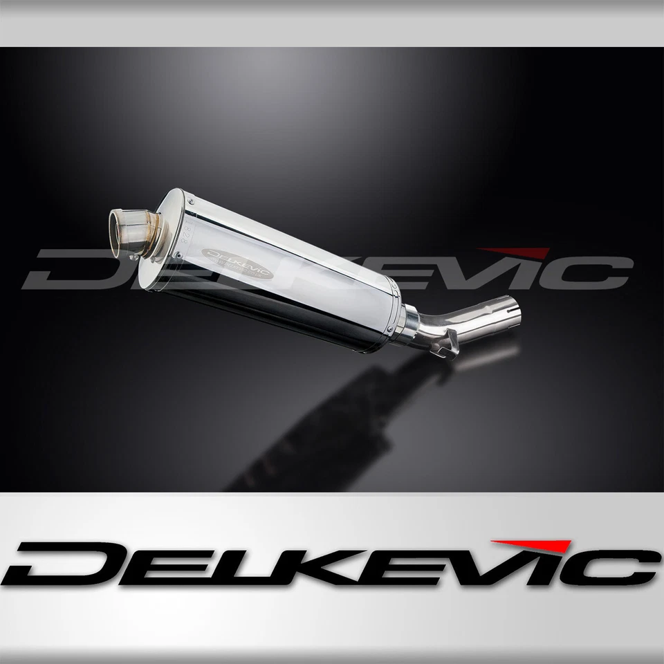 Suzuki GSX-S1000 2016-2024 Kit de silenciador de escape de acero inoxidable ovalado deslizable de 14" Foto 1 de 4