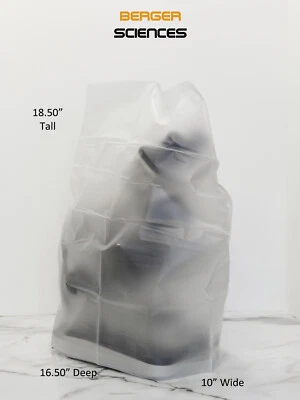 Cubierta antipolvo para microscopios binoculares compuestos Nikon, Olympus, Leitz: tamaño mediano Foto 1 de 4