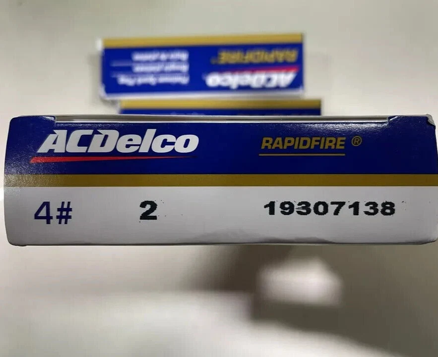 NUEVO GENUINO GM ACDelco RAPIDFIRE Platinum Bujías #2 Juego de 4 Foto 1 de 1