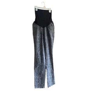 Pantaloni da jegging elasticizzati donna stampa serpente fascia pancia piena M - Foto 1 di 7