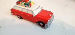 Department 56 ~ Snow Village Accessories  "FAMILY WAGON"  - Picture 1 of 9