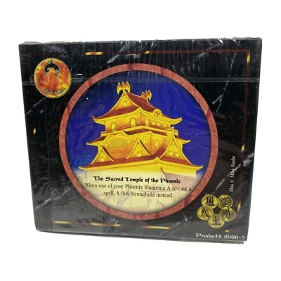 Vtg LEGEND OF THE FIVE RINGS Imperial TCG Pogs Diskwars L5R 9000-5 Phoenix Clan - Image 1 of 2