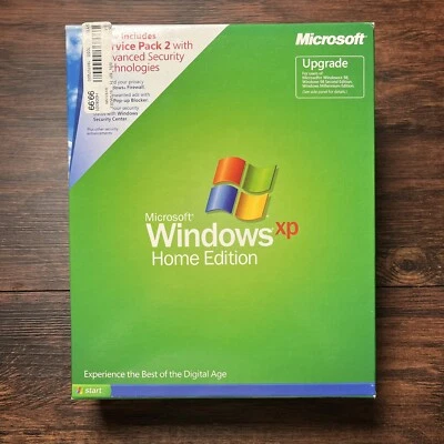 Microsoft Windows XP Home Edition Upgrade Retail Package NEW SEALED - Image 1 of 4