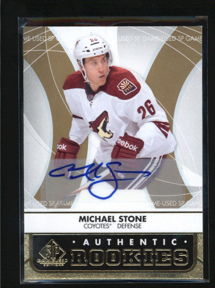 MICHAEL STONE 2012/13 12/13 SP GAME USED #140 ROOKIE RC (BV=$15) AG1172 - Image 1 of 1