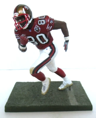 MCFARLANE NFL 49ERS HOF WR JERRY ARROZ FIGURA COMPLETA SUELTA DE DEION PAQUETE DE 2 Foto 1 de 2