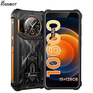 FOSSIBOT F101 Pro Rugged Phone Unlocked Dual Screen Android 4G Phone Waterproof - Picture 1 of 47