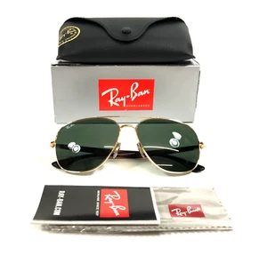 Ray-Ban Sunglasses RB3683 001/31 Arista Gold Havana Frames Dark Green Lens 59 mm - Picture 1 of 15
