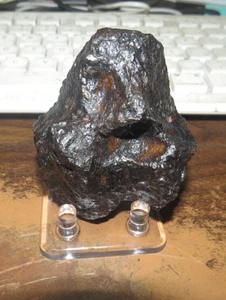 436 gm CAMPO DEL CIELO METEORITE BEAUTIFUL AA GRADE METEORITE .95 POUNDS - Picture 1 of 7