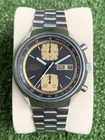 SEIKO JOHN PLAYER 6138-8030 BABY-KAKUME automatic vintage watch. GOOD CONDITION!