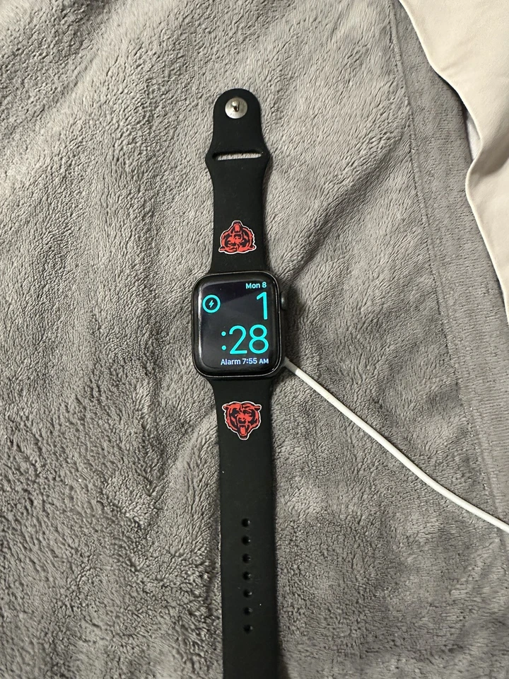 apple watch series 6 44mm With Chicago Bears Bands - Image 1 of 1