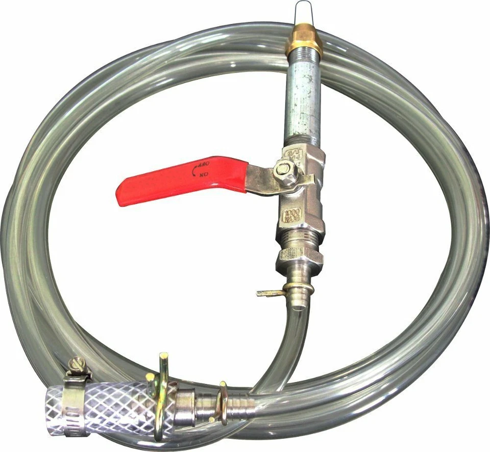 ABRASIVE MECHANICS Complete Sandblaster Nozzle Gun with Hose & Conversion Kit, All Steel