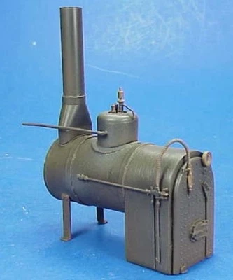 O scale /On3/On30 1/48 STATIONARY HORIZONTAL BOILER KIT WISEMAN MODEL SERVICES - Image 1 of 4