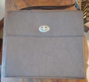 CONTENITORE DISCHI 45 GIRI  o 7" POLLICI, IN TELA PLASTIFICATA  per  20 dischi - Picture 1 of 5