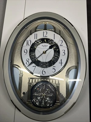 Reloj de pared Rhythm Classic Brilliance dorado #4MH787-R Foto 1 de 4