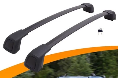 Модернизированные запираемые поперечные дуги багажника на крышу для грузового автомобиля Volvo XC60 2018-2025 годов выпуска - Изображение 1 из 4