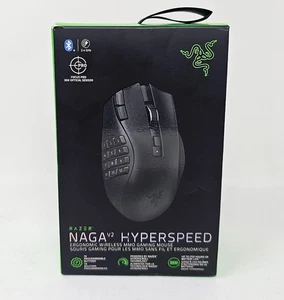 New Razer Naga V2 HyperSpeed Black RZ01-03600100-R3U1 For PC and Mac (New) - Picture 1 of 2