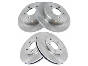 Front and Rear Brake Rotor Set For 1997-1999 Plymouth Grand Voyager 1998 QD291XC - Picture 1 of 1