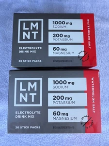 *Lesen* 2x LMNT Wassermelone Salz Getränk Mix 30 Stück (60ct) - Bild 1 von 3