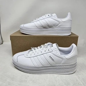 Scarpe da donna Adidas Gazelle Bold comode casual bianche con plateau / IE5130 / taglia 11 - Foto 1 di 6