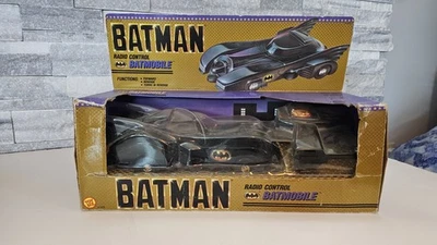 1989 Vintage BATMAN Radio Control BATMOBILE #429 ToyBiz Biz NIB - FWD, REV, TURN - Image 1 of 4