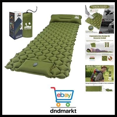 Ultraleichte aufblasbare Isomatte Nylon TPU mit Kissen Pumpe Camp outdoor