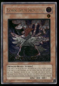 Blackwing - Vayu the Emblem of Honor (UTR) Ultimate Rare Ancient Prophecy ANPR-E - Picture 1 of 2