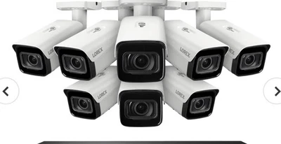 Lorex LNB9292B Nocturnal 4K Ultra HD IP 4x Motorized Bullet Camera, 30FPS, 1PK