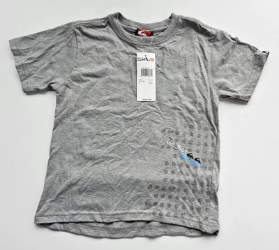 Quiksilver ребенка ясельного возраста мальчика 3T короткий рукав футболка серый Galactic новый с Ярлыками - Изображение 1 из 3