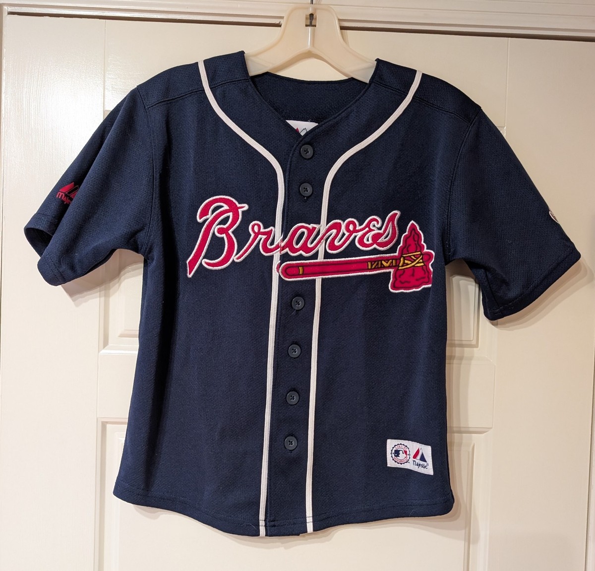 希少 ブレーブス ダンズビー・スワンソン ユニフォーム Majestic USA 希少 ブレーブス ダンズビー・スワンソン ユニフォーム Majestic