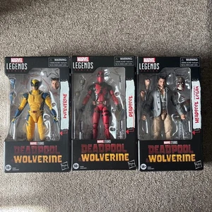(Set of 3) Hasbro Marvel Legends Deadpool & Wolverine Action Figures Unopened - Picture 1 of 1