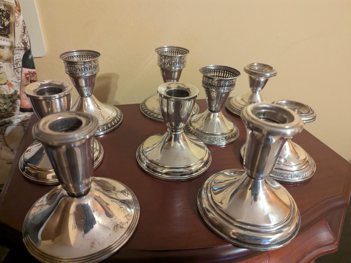Duchin Sterling Candle Holders for sale | eBay