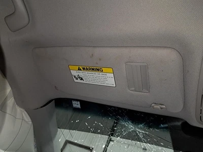 2016 Hyundai Sonata Driver Left Sun Visor Gray Used OEM 268-11977L - Image 1 of 4