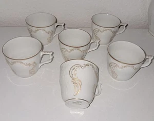 6 Tassen von Rosenthal Classic Rose, Sanssouci Royal Gold - Bild 1 von 5