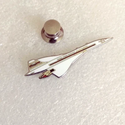 Pin's Lapel pin Enamel pins AVION SUPERSONIQUE LE CONCORDE EGF   RARE ✈️ - Photo 1/4