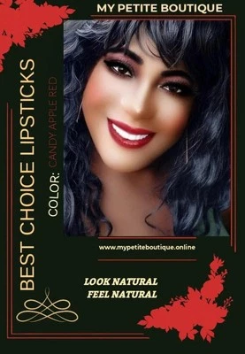 Lápiz labial rojo manzana caramelo My Petite Boutique Foto 1 de 3