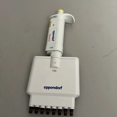 Eppendorf Research 8 通道移液器 100 10-100 uL 移液器移液器 — 第 1/4 张图片