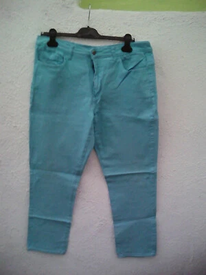 Jet-Line Stretch Jeans hellblau Gr. 44 L32 Glitzer Sterne Steinchen gerades Bein - Bild 1 von 4