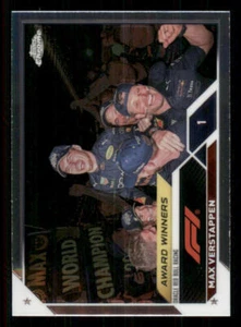 2023 Topps Chrome Formula 1 #190 Max Verstappen AW - Picture 1 of 2