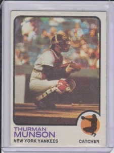 THURMAN MUNSON 1973 Topps #142- EX New York Yankees - Picture 1 of 2