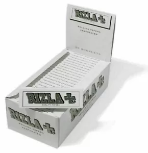 Rizla Cartine White Corte Bianche Regular Scatola da 50 Libretti - Picture 1 of 1