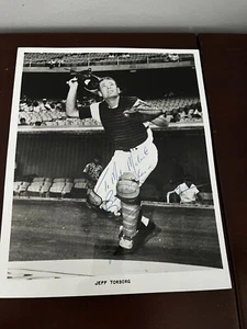 Foto 8x10 autografiada firmada por Jeff Torborg - MLB NY Yankees Dodgers Mets - Imagen 1 de 5