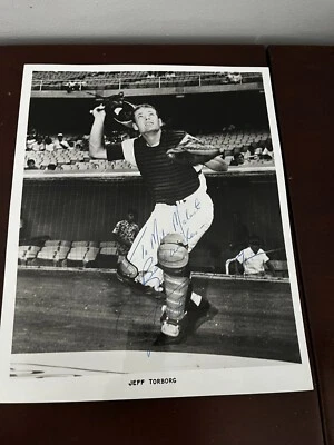 Jeff Torborg Autographed Signed 8x10 Photo - MLB NY Yankees Dodgers Mets - Image 1 of 4