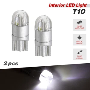 1 par de bombillas LED 6000K blancas cúpula interior mapa coche T10 921 194 168 - Imagen 1 de 7