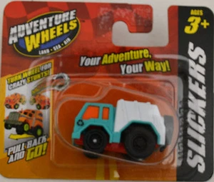 Maisto Adventure Wheels Slickers Pull Back and Go Recycling Truck - Picture 1 of 1