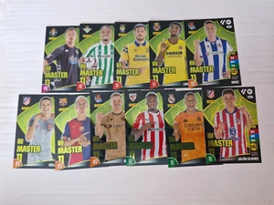 PANINI ADRENALYN XL LA LIGA 2024/25 SET OF 11 NEW MASTER CARDS (MBAPPE, ALVAREZ) - Picture 1 of 1