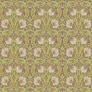 WILLIAM MORRIS PIMPERNEL Cotton Furnishing weight Digitally Printed Fabric - Picture 1 of 4