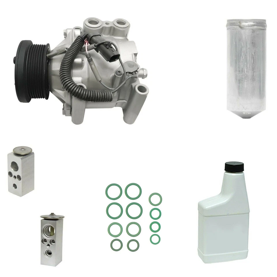 Kit de compressor Reman (com traseira) compatível com Dodge Ram 1500 2500 3500 Van 98-03 B-Series - Imagem 1 de 4