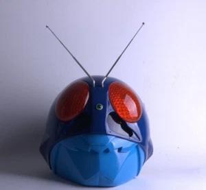Kamen Rider 1 Blue Typhoon 1/1 Kamen Helmet Resin Wearable Led Cosplay Custom - Picture 1 of 4