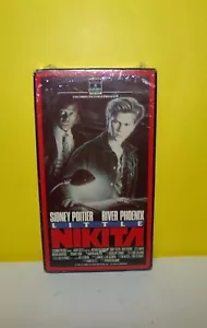 Little Nikita VHS 1988 Action Adventure Sidney Poitier River Phoenix RCA Home - Foto 1 di 2