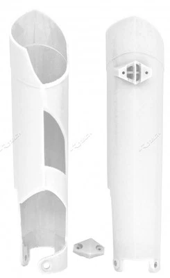 White Fork Guards Protectors GAS GAS EC200 EC250 EC300 2009 2010 2011 2012 2013 - Image 1 of 2